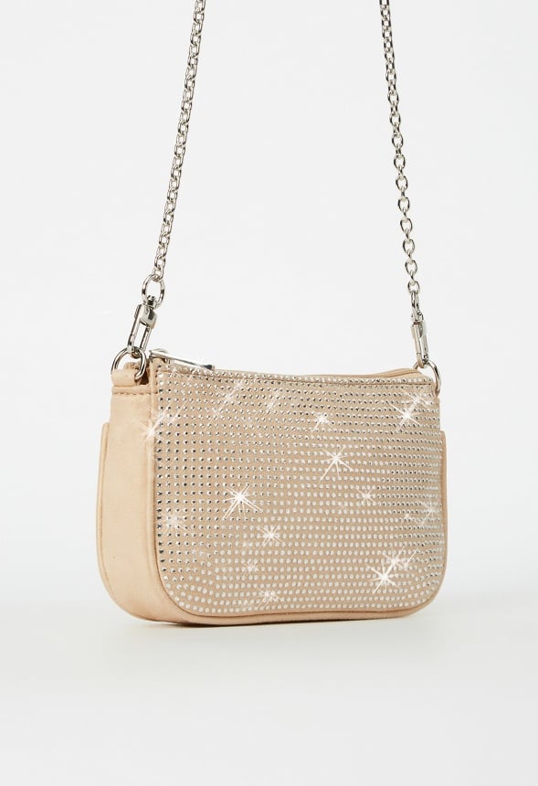 Convertible Shoulder Bag Silver