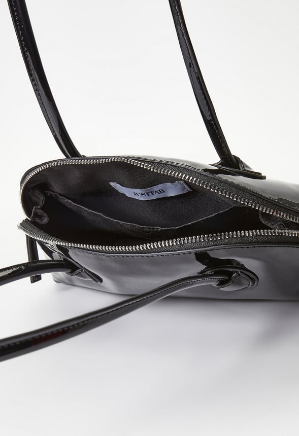 Long Strap Shoulder Bag Black