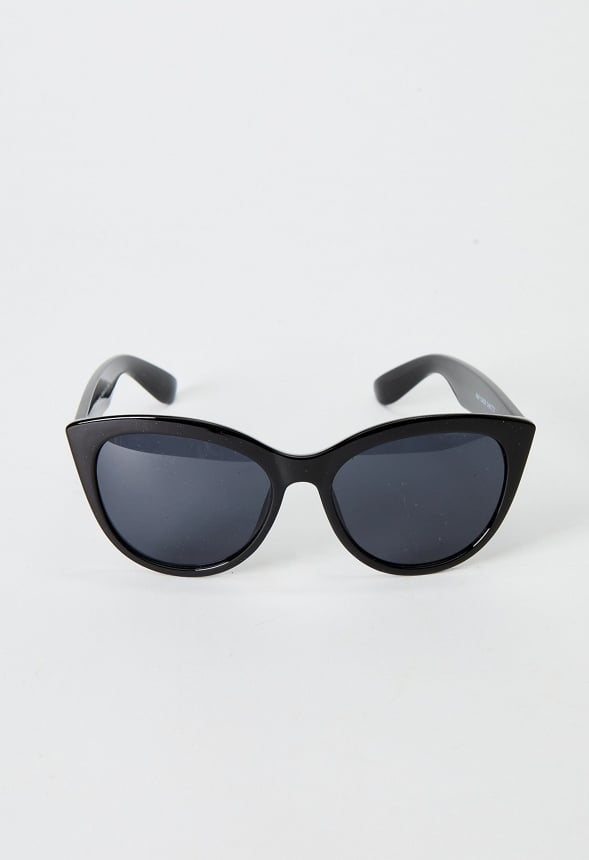 Classic Cateye Sunglasses Black