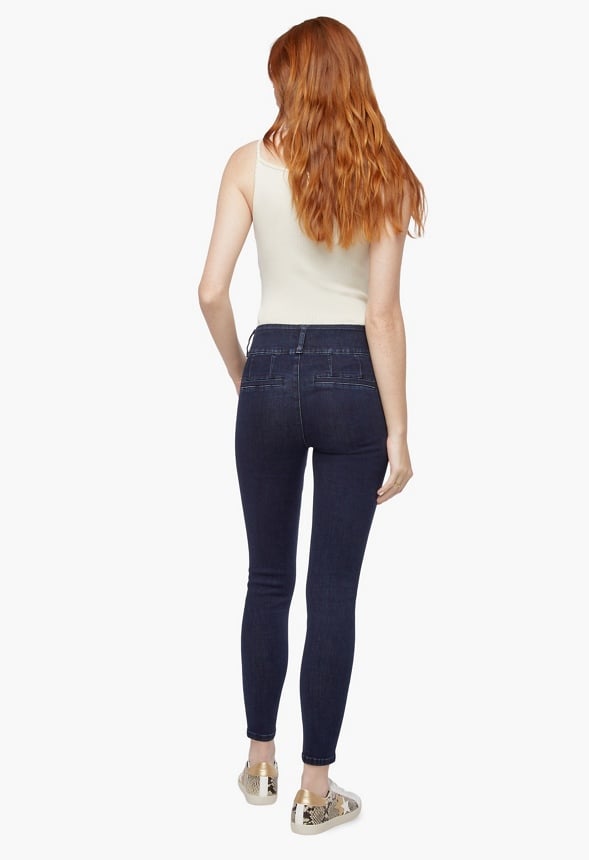 Booty Lifter Skinny Jeans Medium Wash